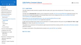 
                            1. Login Screen - CUBA Platform. Developer's Manual