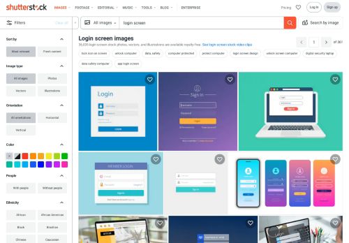 
                            1. Login Screen Images, Stock Photos & Vectors | Shutterstock