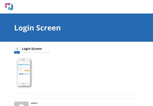 
                            2. Login Screen – Mahala W-Fi - Mahala Wi-Fi