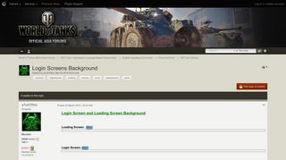 
                            5. Login Screens Background - Off Topic Archive - World of Tanks ...