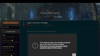 
                            5. Login screens Change - EUW boards - League of Legends