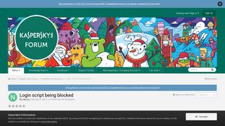 
                            6. Login script being blocked - Protection for Business - Kaspersky ...