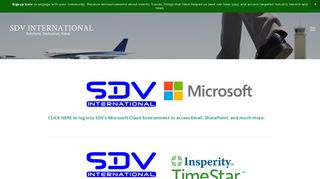 
                            6. Login — SDV INTERNATIONAL