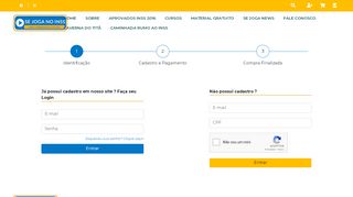 
                            1. Login | Se Joga no INSS