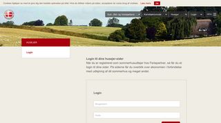 
                            7. Login - se status på din udlejning hos Feriepartner Sjælland Syd