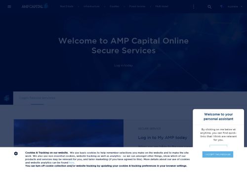 
                            10. Login Secure services - AMP Capital