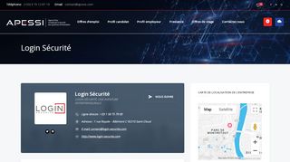 
                            10. Login Sécurité - Apessi