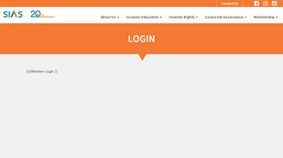 
                            8. Login - Securities Investors Association (Singapore)