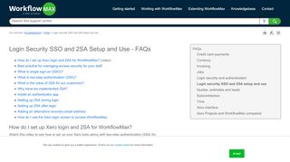 
                            3. Login Security SSO and 2SA Setup and Use - FAQs