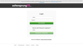 
                            1. Login - seitensprung69.com