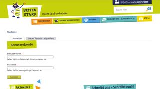 
                            2. LogIn - Seitenstark