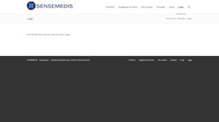 
                            10. Login - SENSEMEDIS