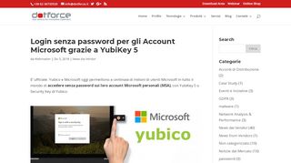 
                            13. Login senza password per gli Account Microsoft grazie a YubiKey 5 ...
