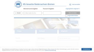 
                            9. Login - Service - Kfz-Gewerbe Niedersachsen-Bremen
