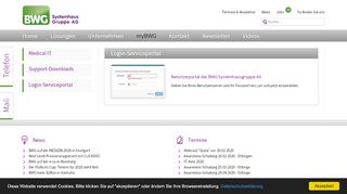 
                            10. Login-Serviceportal - BWG Systemhaus Gruppe AG - Ettlingen ...