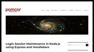 
                            1. Login Session Maintenance in Node.js using Express and Handlebars ...