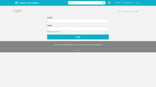
                            2. Login - Seven Informática - A loja está temporariamente fora de serviço