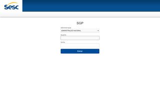 
                            5. Login - SGP - Sesc