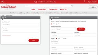 
                            10. Login | Sharjah Co-operative Society
