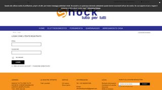 
                            10. Login - SHOCK TUTTO PER TUTTI