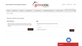 
                            6. Login - Shopping Cart - Gemsone