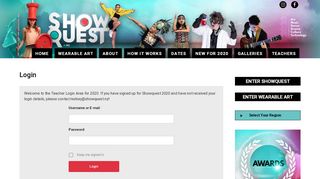 
                            4. Login - ShowQuest