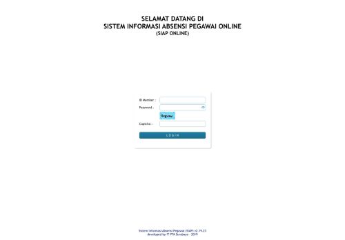 
                            5. Login SIAP - PTA Surabaya