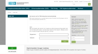 
                            5. Login side - TUR Transporterhvervets Uddannelser - Tur.dk