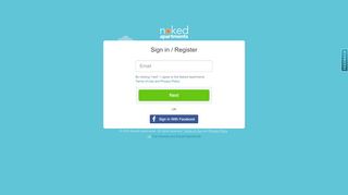 
                            6. Login / Sign Up | Naked Apartments