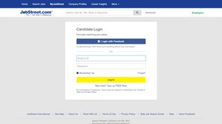 
                            4. Login - Sign Up or Login to Apply Jobs @ JobStreet.com