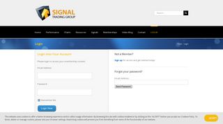 
                            5. Login – Signal Trading Group