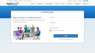 
                            2. Login - Signin - JobSeeker - Candidate | TechFetch.com