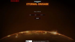 
                            2. Login / Signup - Eternal Crusade