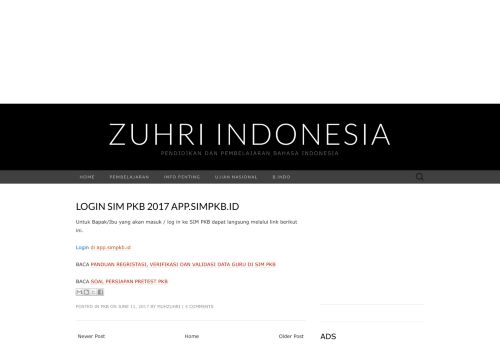 
                            7. LOGIN SIM PKB 2017 app.simpkb.id ~ ZUHRI INDONESIA