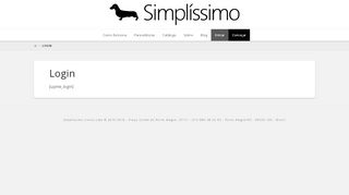 
                            6. Login | Simplíssimo - Publique seu eBook