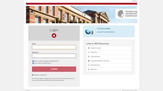 
                            7. Login - Single Sign-on – Technische Universität ... - etit - TU Darmstadt