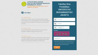 
                            1. Login Sisfo - Sistem Informasi Akademik - Universitas Muhammadiyah ...