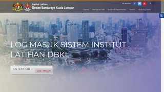 
                            8. Login – Sistem IDB - DBKL