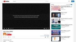 
                            4. login sistem MMBC - YouTube