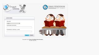 
                            4. Login siswa - Tryout Online - Surabaya