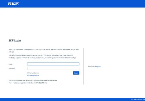 
                            1. Login - SKF.com