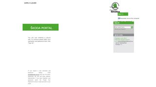 
                            1. Login - SKODA Online Dealer Portal