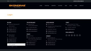 
                            12. Login - SKONDRAS Sales Services