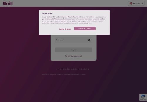 
                            1. Login - Skrill | My Account