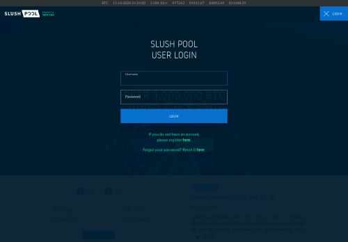 
                            2. Login – slushpool.com