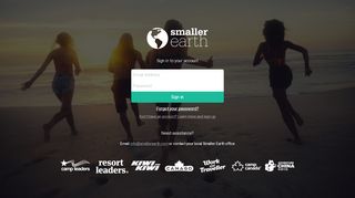 
                            3. Login | Smaller Earth