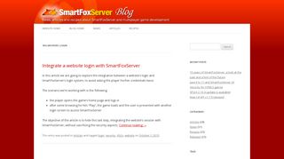 
                            2. login | SmartFoxServer Blog