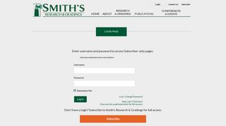 
                            13. login – Smith's Research & Gradings