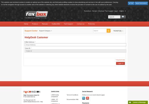 
                            12. Login - SMS FoxBox