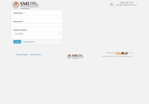 
                            1. Login | SMUDE - Login | EduNxt Portal
